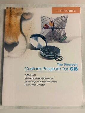 The Pearson Custom Program for CIS